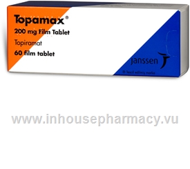Topamax (Topiramate 200mg) 60 Tablets/Pack (Turkish)