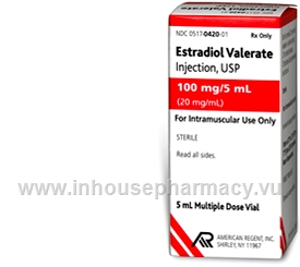 AR Estradiol Valerate (Estradiol Valerate 20mg/ml) 5ml Vial