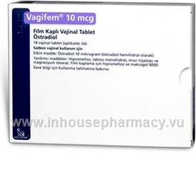 Vagifem (Estradiol 10mcg) 18 Vaginal Tablets/Pack (Turkish)