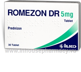 Romezon DR (Prednisone 5mg) 30 Tablets/Pack (Turkey)