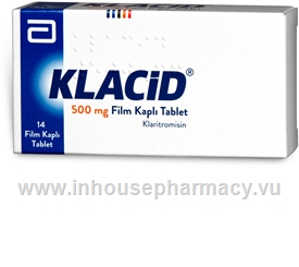 Klacid (Clarithromycin 500mg) 14 Tablets/Pack (Turkish)