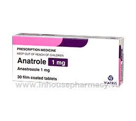 Anatrole (Anastrozole 1mg) 30 Tablets/Pack