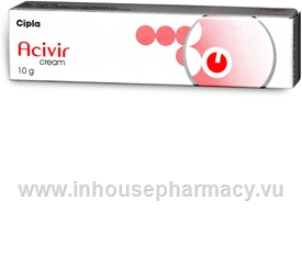 Acivir (Aciclovir 5%) Cream 10g Tube