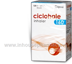 Ciclohale (Ciclesonide 160mcg) 120 MD Inhaler