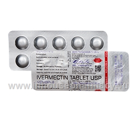 Iverjohn-6 (Ivermectin 6mg) 10 Tablets/Strip