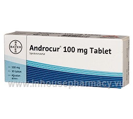 Androcur (Cyproterone Acetate 100mg) 30 Tablets/Pack