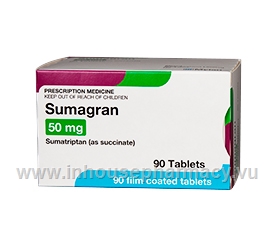 Sumagran (Sumatriptan 50mg) 90 Tablets/Pack