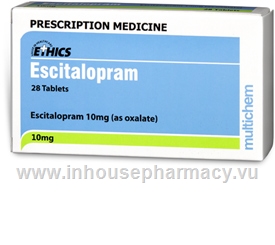 Ethics Escitalopram (Escitalopram 10mg) 28 Tablets/Pack