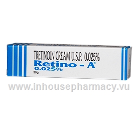 Retino-A (Tretinoin 0.025%) Cream 20g/Tube