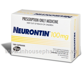 Neurontin 100mg (Gabapentin) 100 Capsules/Pack (Gabapentin)